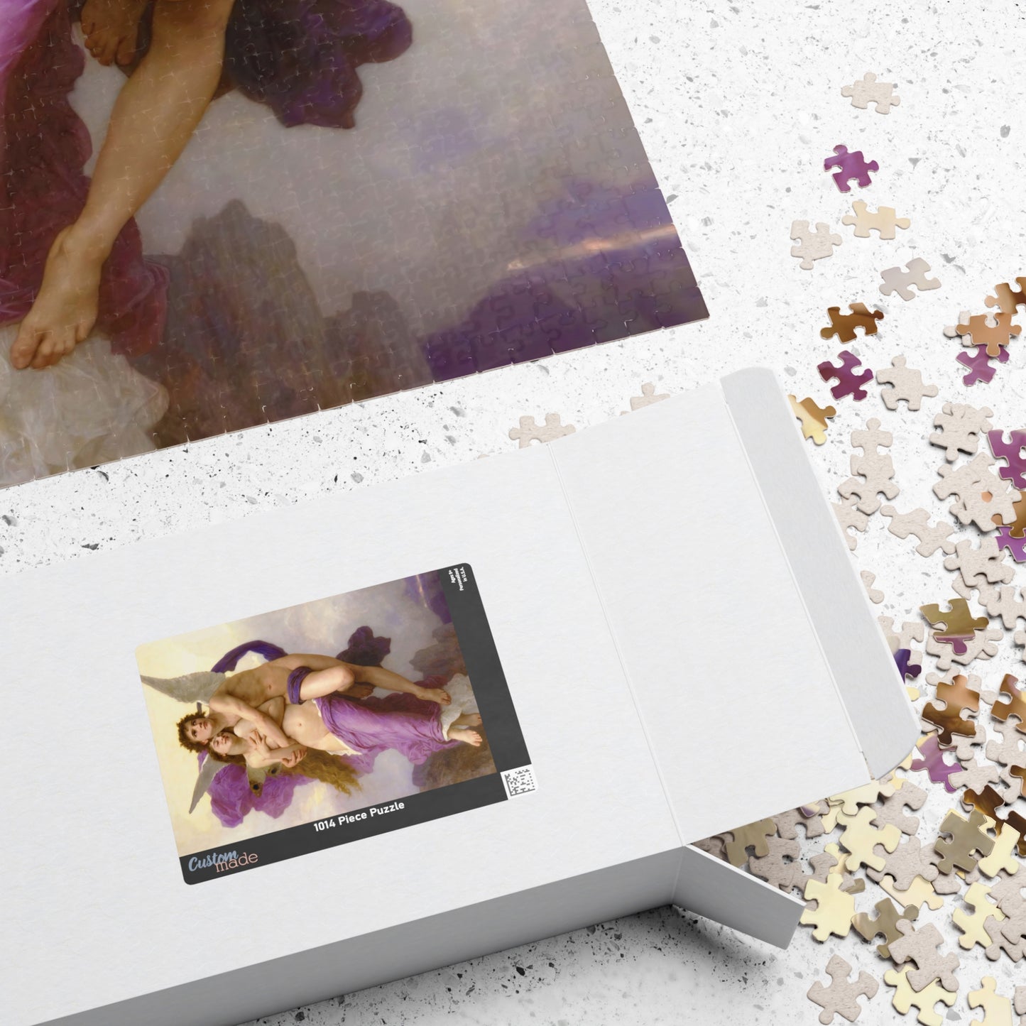 The abduction of Psyche Puzzle | William-Adolphe Bouguereau - - 1014 pcs (Vertical) - 