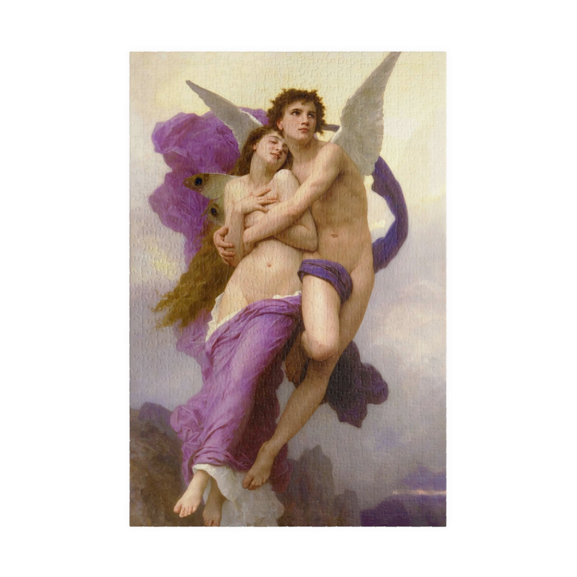 The abduction of Psyche Puzzle | William-Adolphe Bouguereau - - 1014 pcs (Vertical) - 
