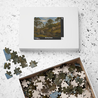 The bath of Diana, Van Diemen’s Land Puzzle | John Glover - - 252 pcs (Horizontal) - 
