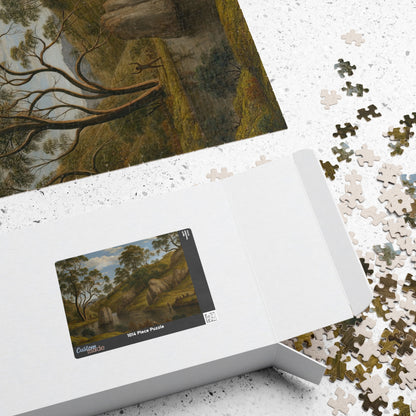 The bath of Diana, Van Diemen’s Land Puzzle | John Glover - - 252 pcs (Horizontal) - 