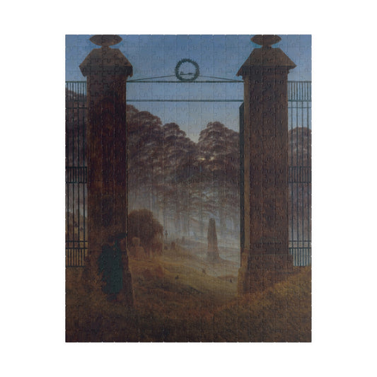 The Cemetary Puzzle | Caspar David Friedrich - - 252 pcs (Vertical) - 