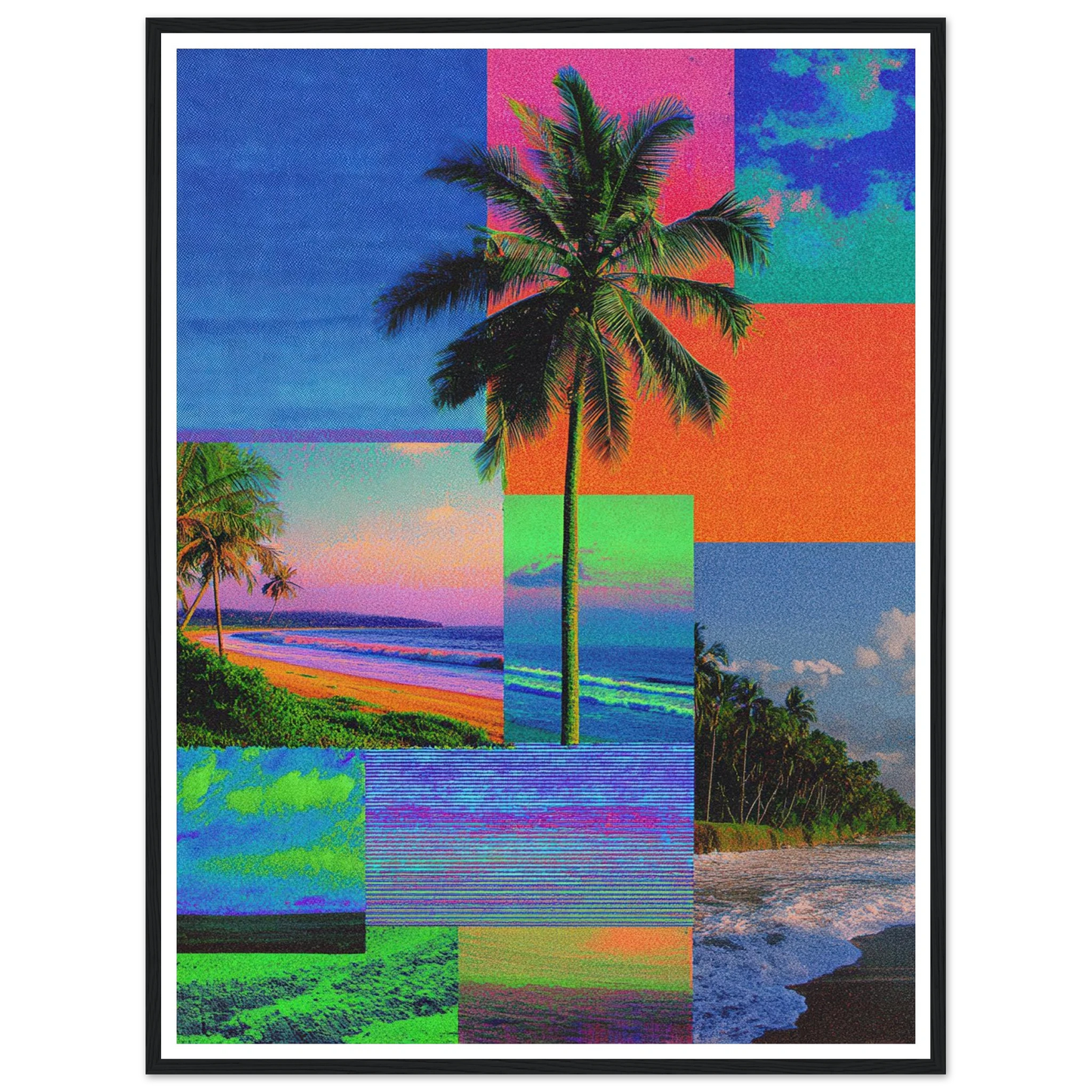 The Cold Balance - Framed Poster - 30x40 cm / 12x16″ - Black frame