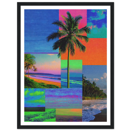 The Cold Balance - Framed Poster - 30x40 cm / 12x16″ - Black frame