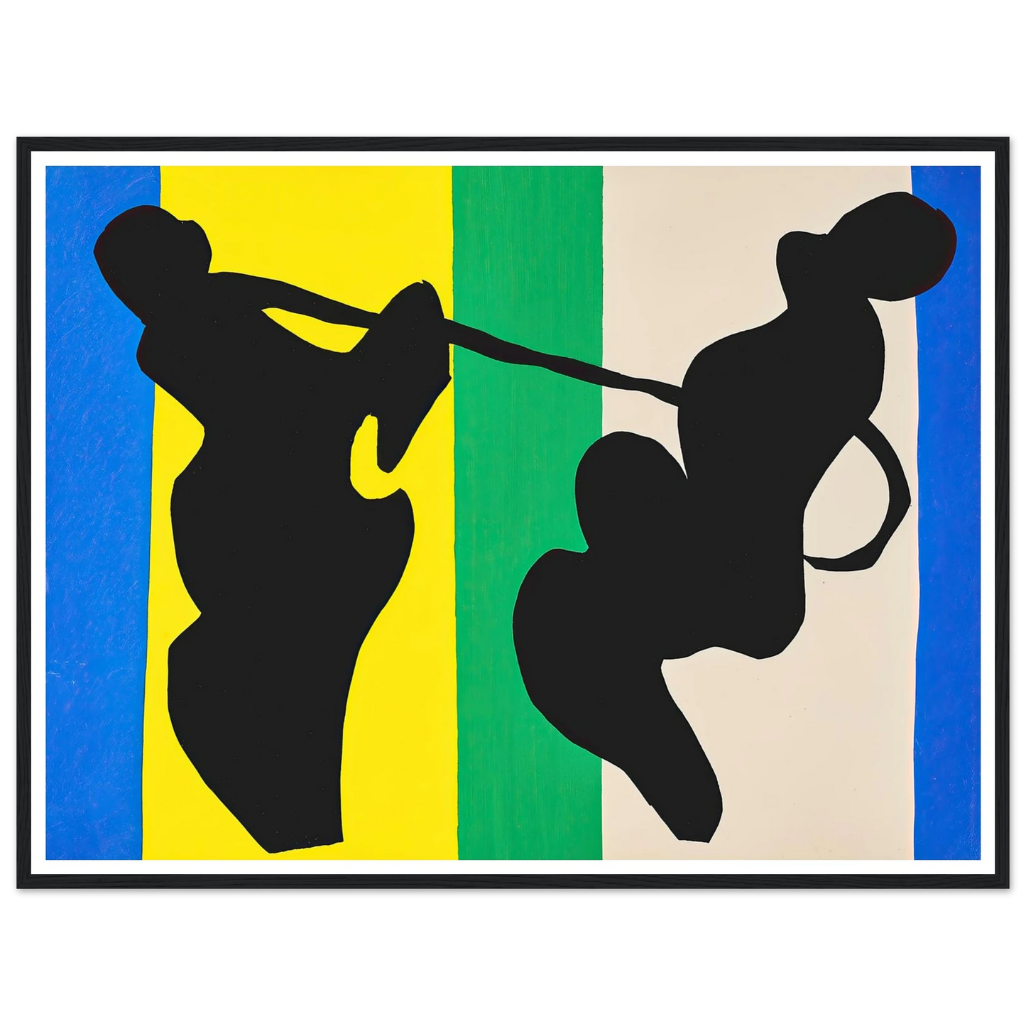 The cowboy (1947) Art Print | Henri Matisse - Framed Poster - 30x40 cm / 12x16″ - Black frame