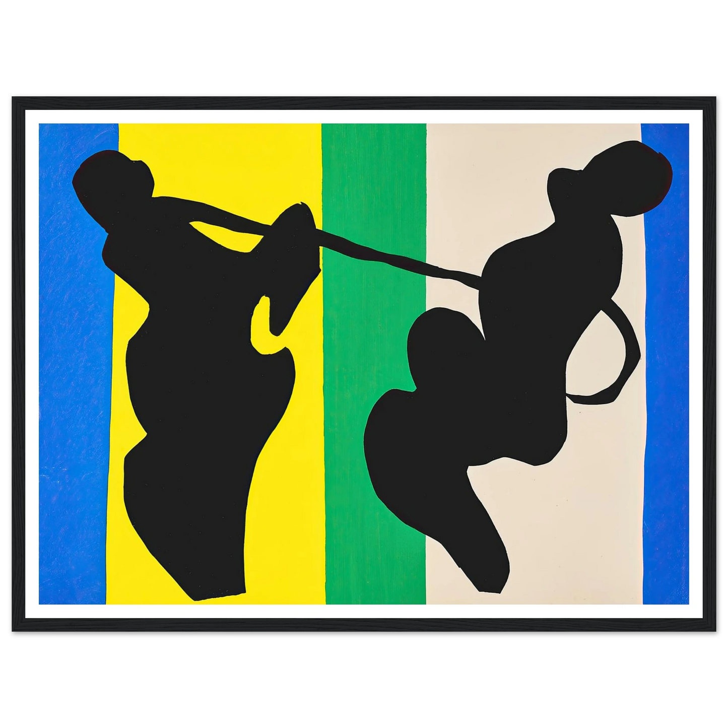 The cowboy (1947) Art Print | Henri Matisse - Framed Poster - 30x40 cm / 12x16″ - Black frame