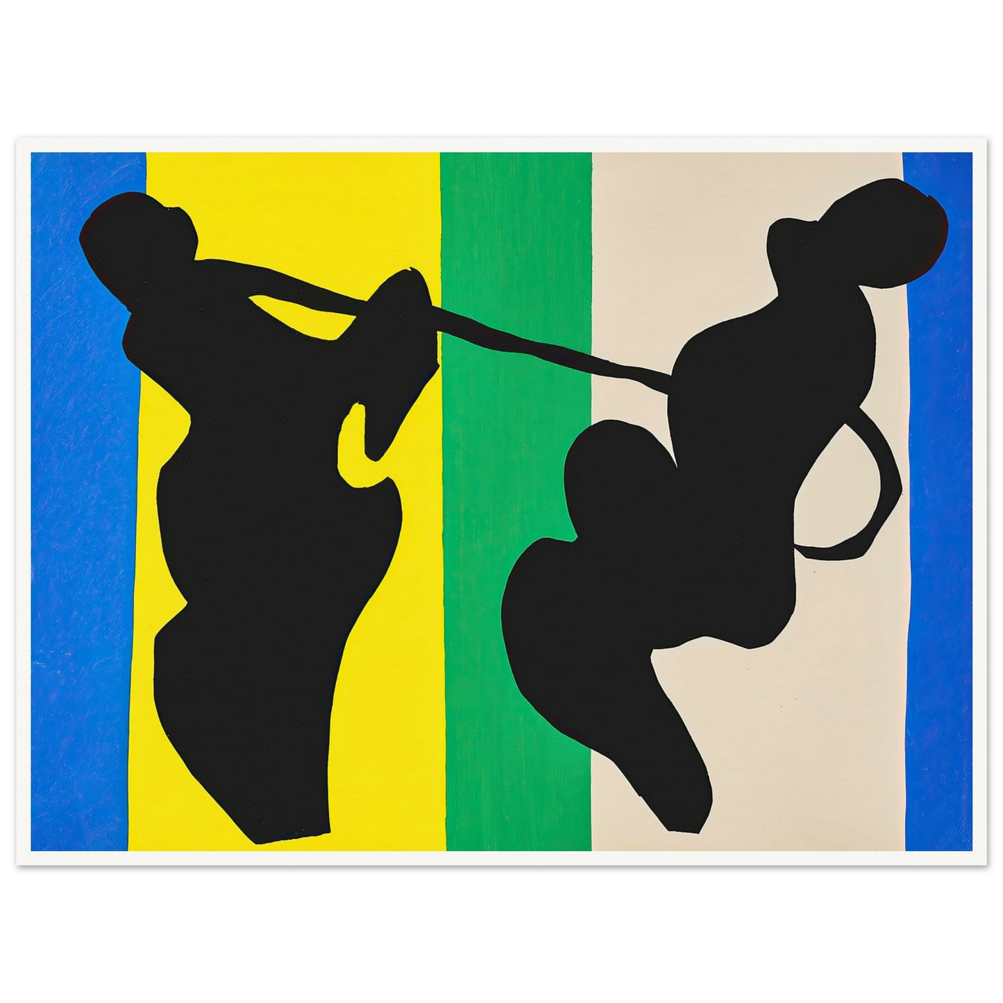 The cowboy (1947) Art Print | Henri Matisse - Framed Poster - 30x40 cm / 12x16″ - Black frame