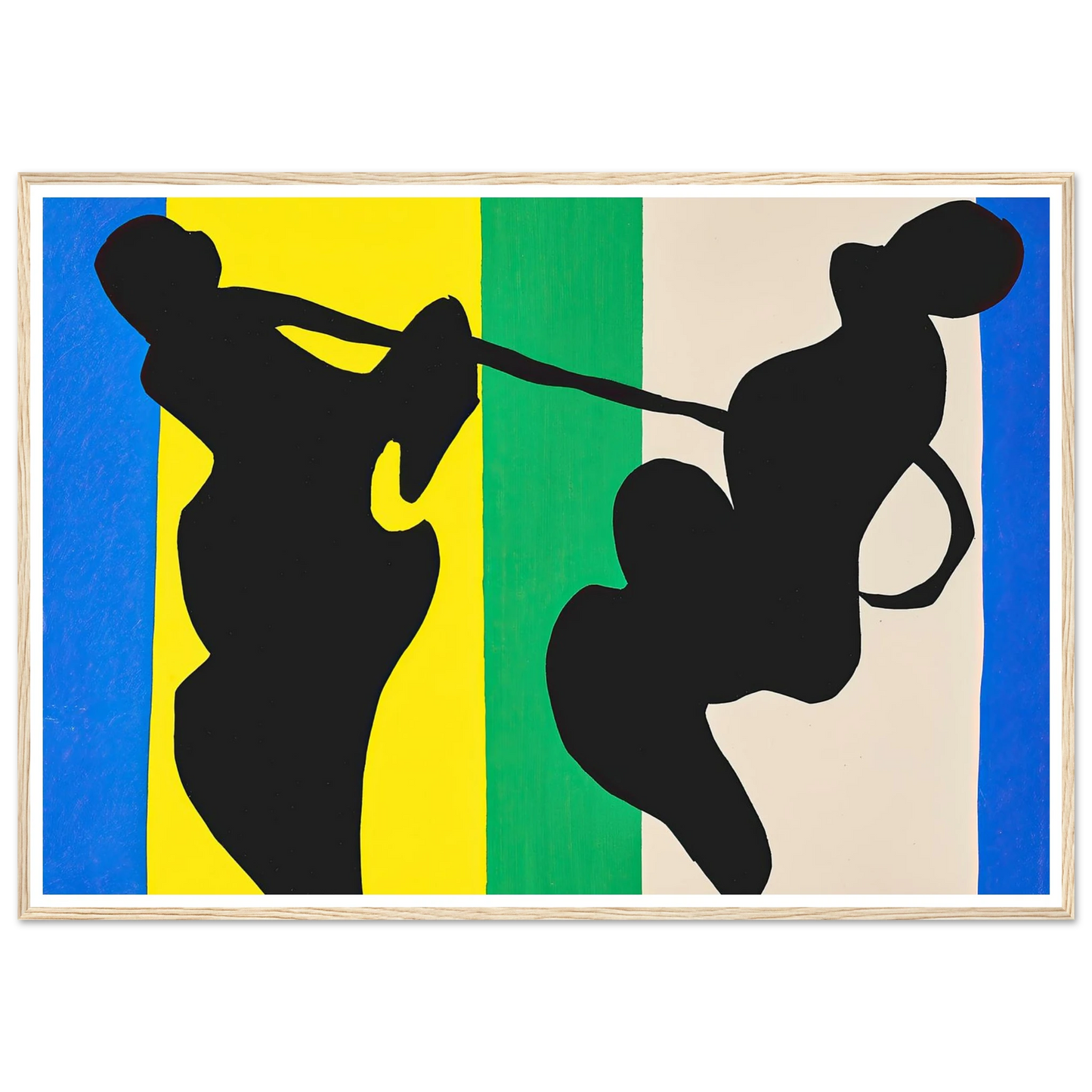 The cowboy (1947) Art Print | Henri Matisse - Framed Poster - 30x40 cm / 12x16″ - Black frame