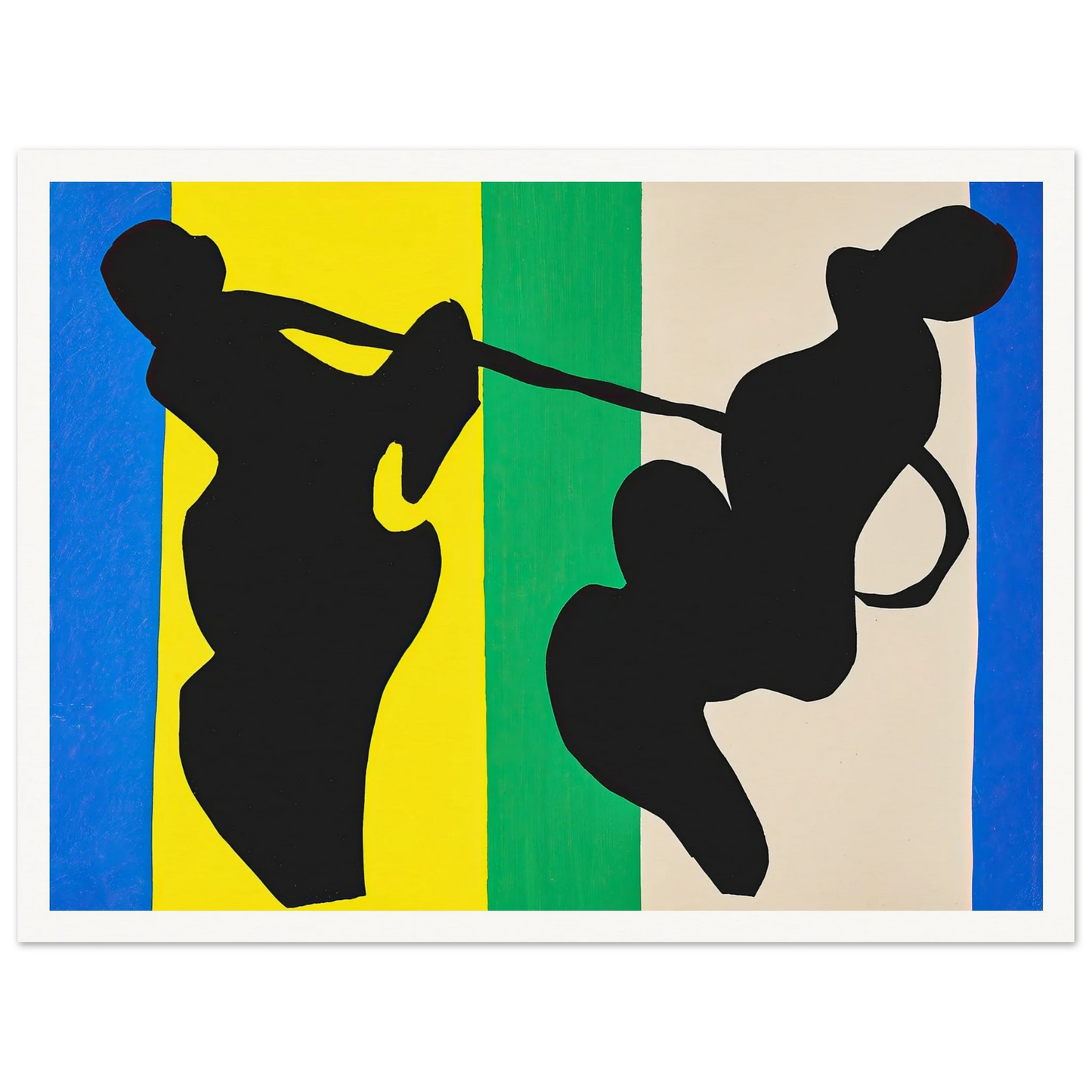 The cowboy (1947) Art Print | Henri Matisse - Framed Poster - 30x40 cm / 12x16″ - Black frame