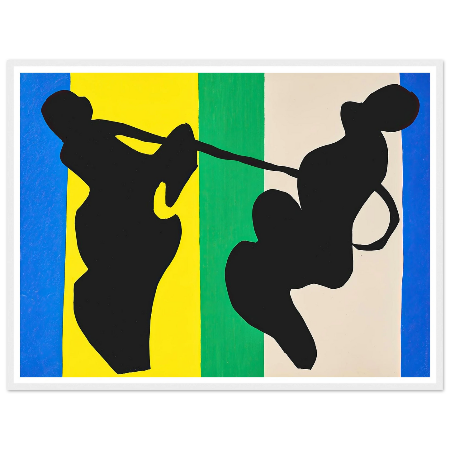 The cowboy (1947) Art Print | Henri Matisse - Framed Poster - 30x40 cm / 12x16″ - Black frame