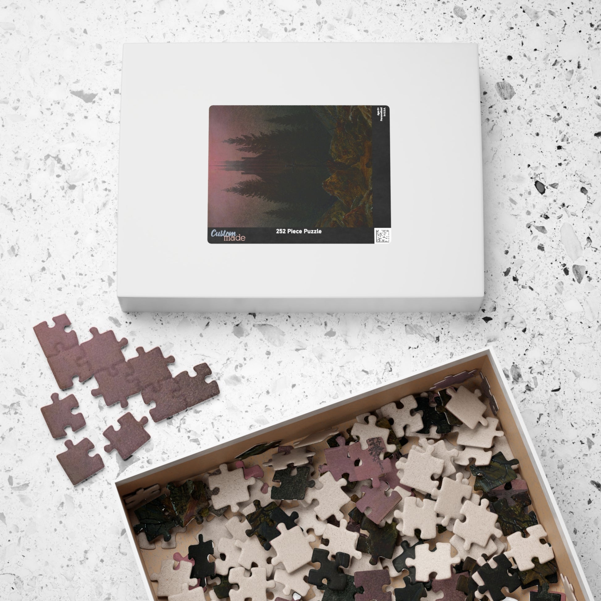 The Cross in the Mountains Puzzle | Caspar David Friedrich - - 252 pcs (Vertical) - 