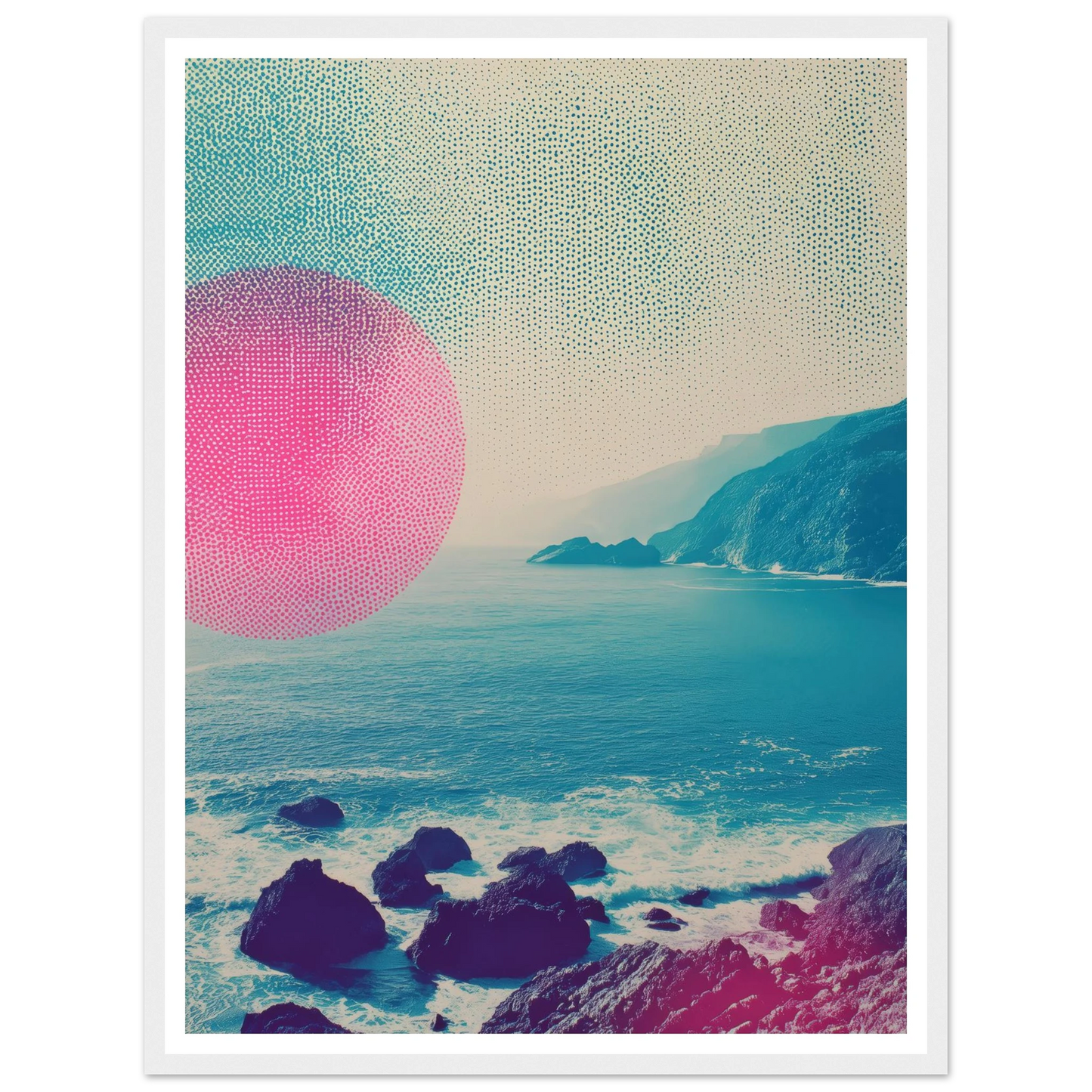 The False Sun - Framed Poster - 30x40 cm / 12x16″ - Black frame