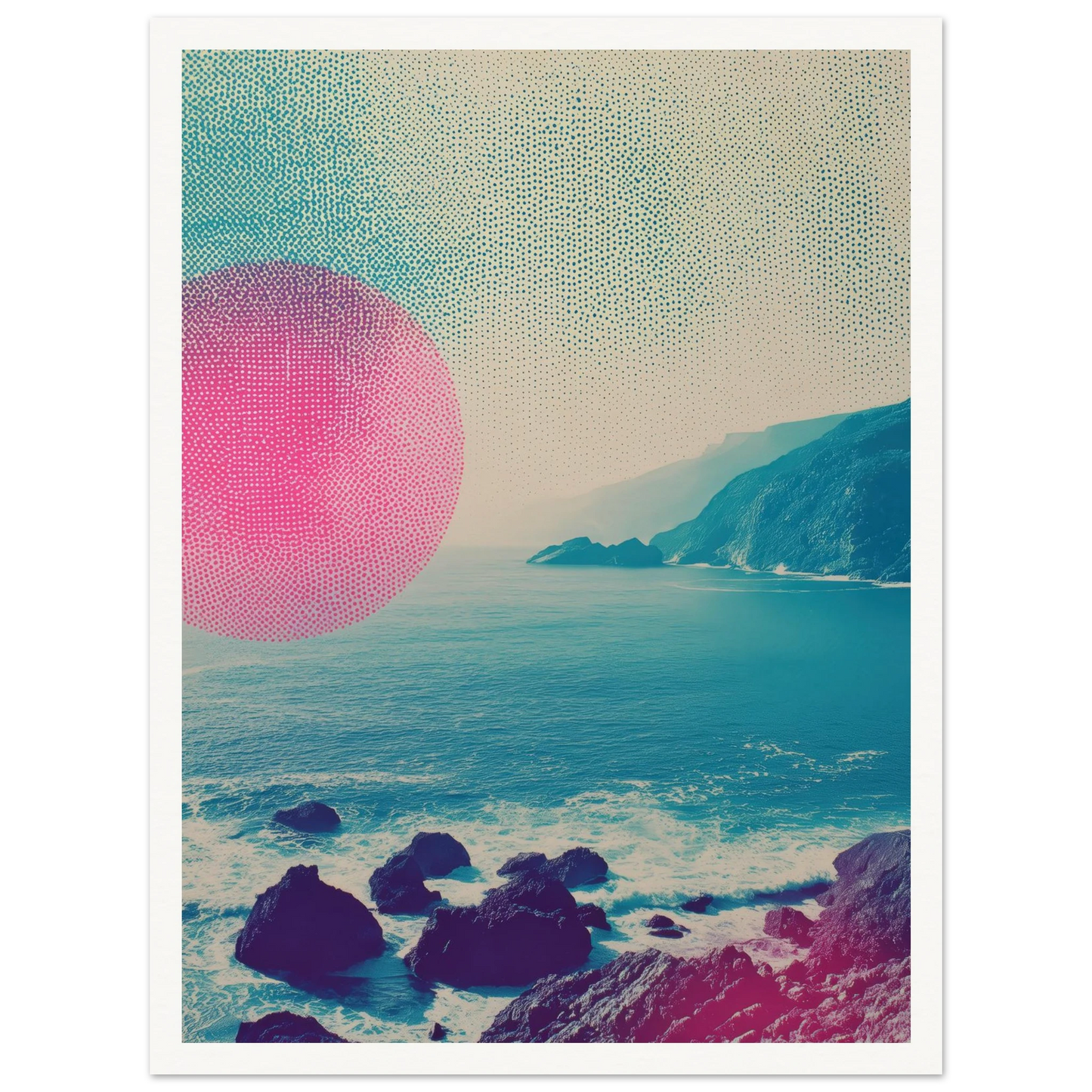 The False Sun - Framed Poster - 30x40 cm / 12x16″ - Black frame