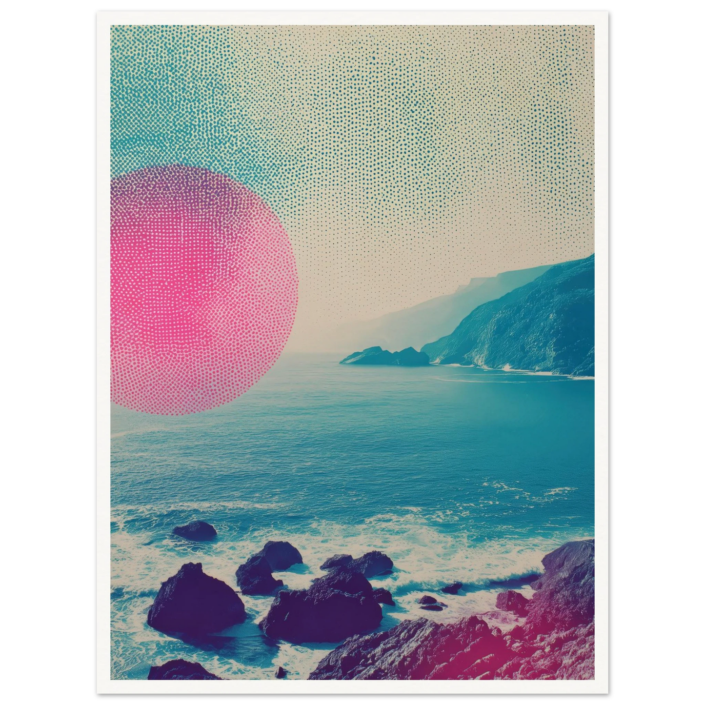 The False Sun - Framed Poster - 30x40 cm / 12x16″ - Black frame