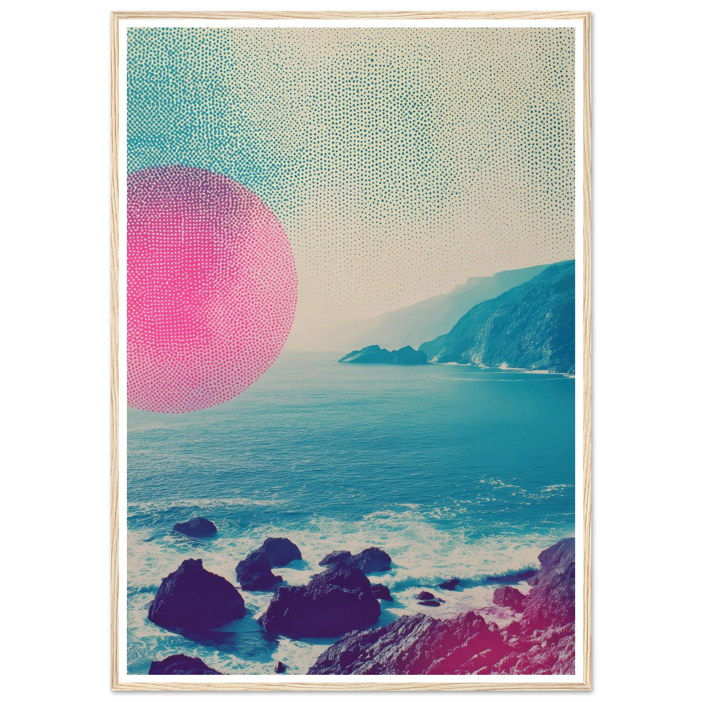 The False Sun - Framed Poster - 30x40 cm / 12x16″ - Black frame