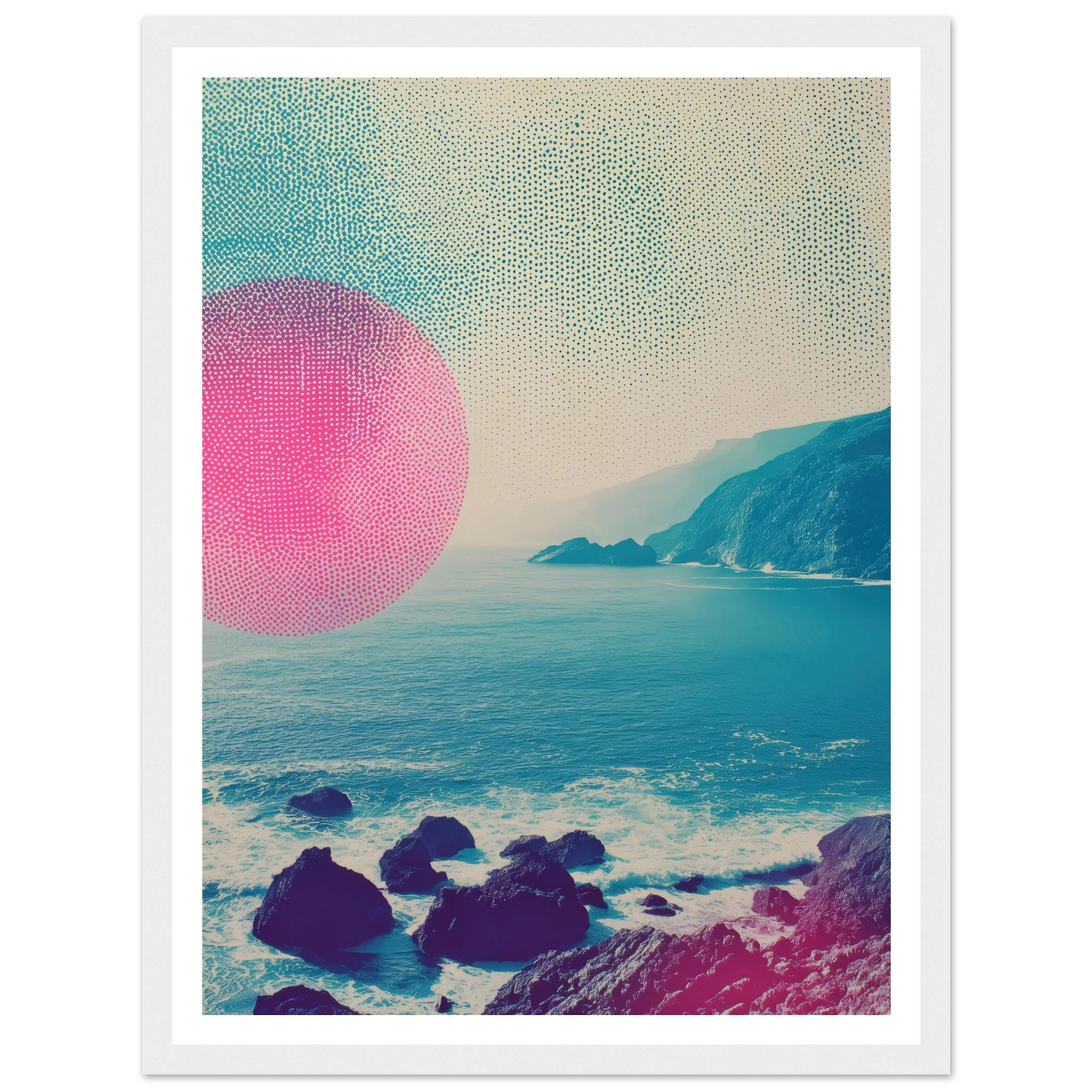 The False Sun - Framed Poster - 30x40 cm / 12x16″ - Black frame