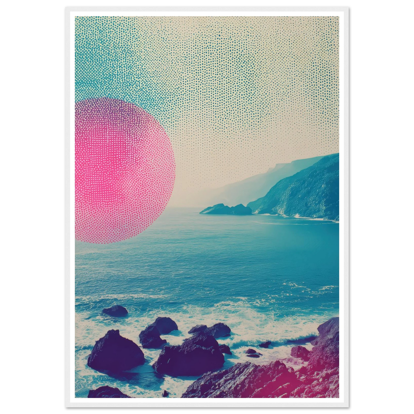 The False Sun - Framed Poster - 30x40 cm / 12x16″ - Black frame