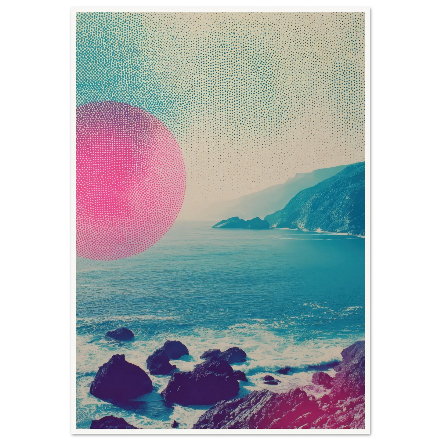 The False Sun - Framed Poster - 30x40 cm / 12x16″ - Black frame