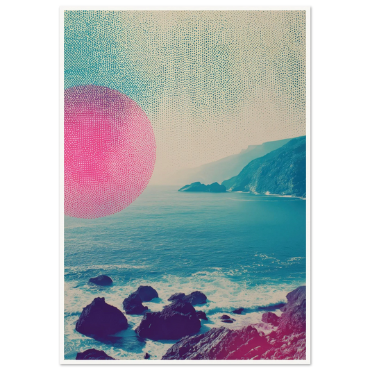 The False Sun - Framed Poster - 30x40 cm / 12x16″ - Black frame