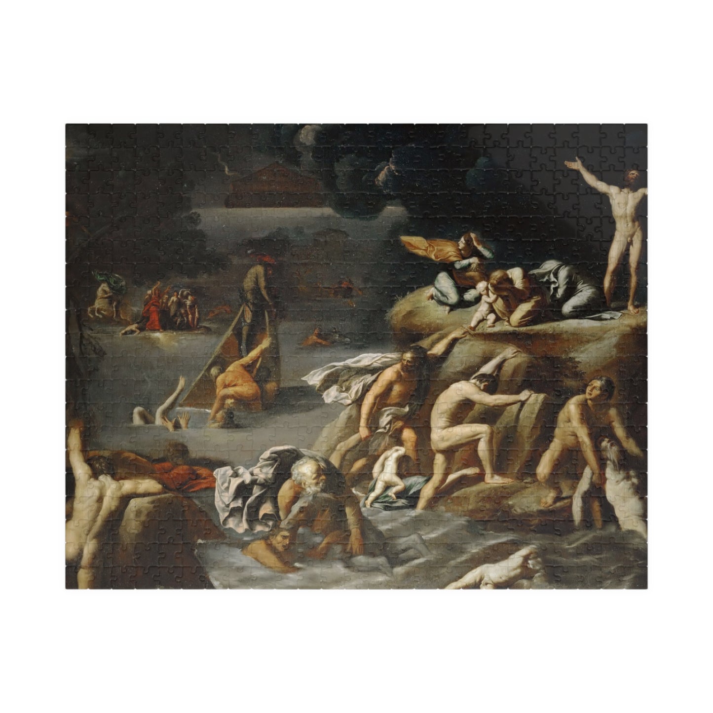 The Flood Puzzle | Antonio Carracci - - 252 pcs (Horizontal) - 