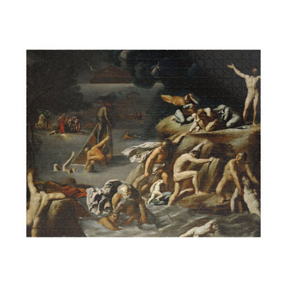 The Flood Puzzle | Antonio Carracci - - 252 pcs (Horizontal) - 