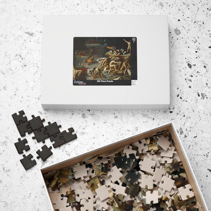 The Flood Puzzle | Antonio Carracci - - 252 pcs (Horizontal) - 