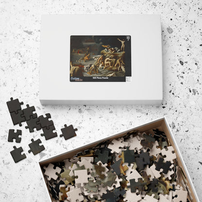 The Flood Puzzle | Antonio Carracci - - 252 pcs (Horizontal) - 