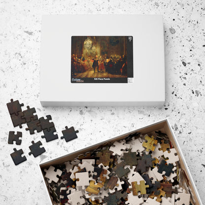 The Flute Concert Puzzle | Adolph Menzel - - 252 pcs (Horizontal) - 