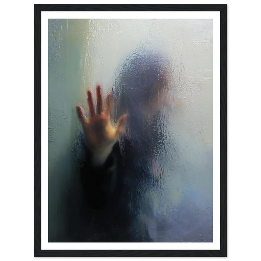 The Hand - Framed Poster - 30x40 cm / 12x16″ - Black frame