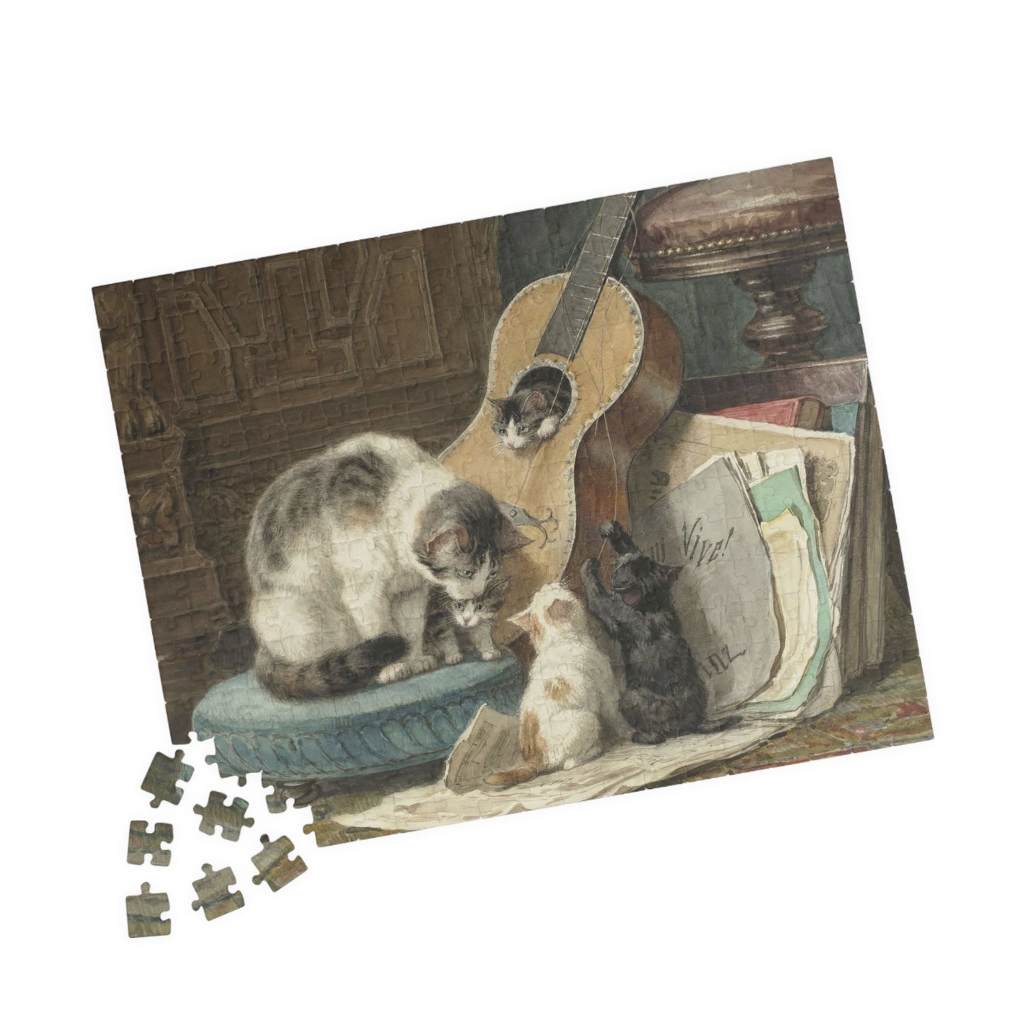 The Harmonists Puzzle | Henriette Ronner - - 252 pcs (Horizontal) - 
