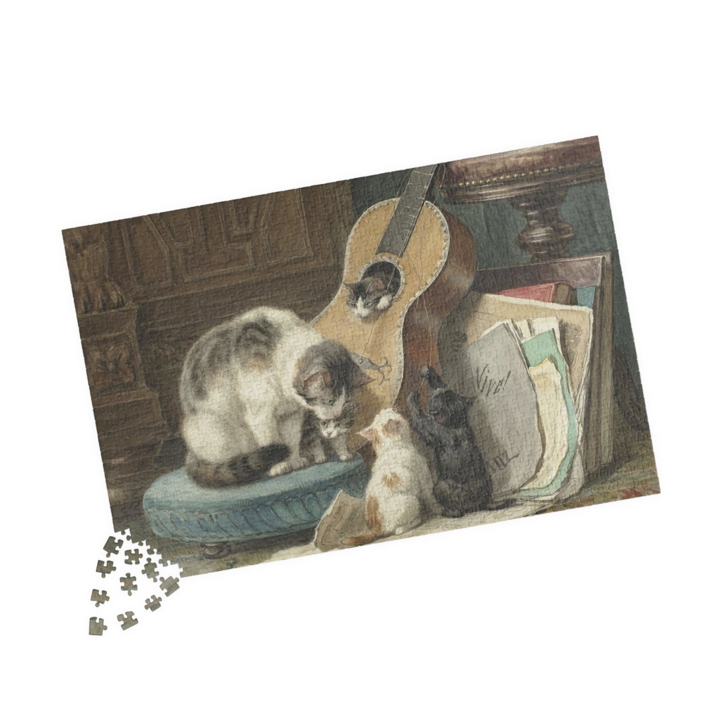 The Harmonists Puzzle | Henriette Ronner - - 252 pcs (Horizontal) - 