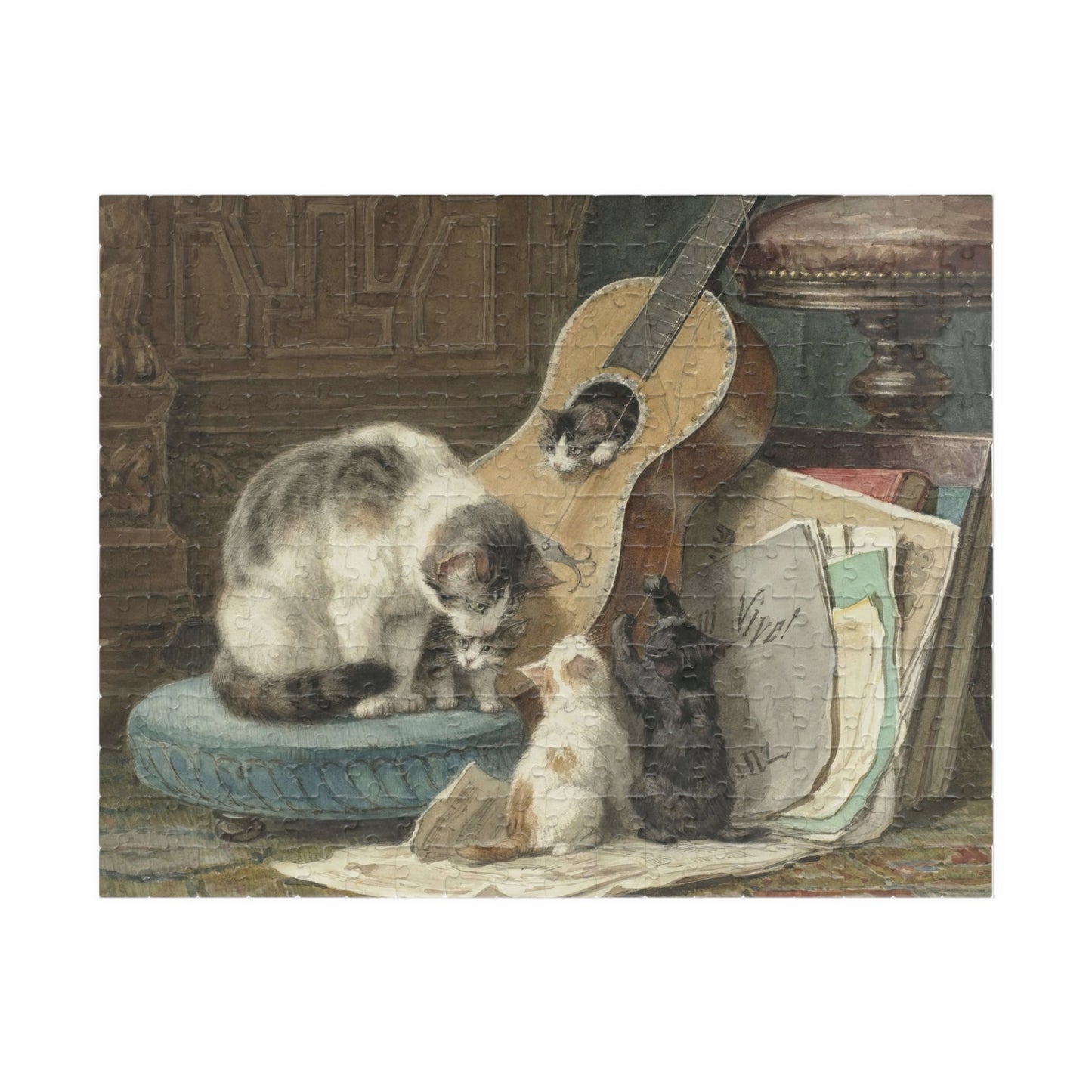 The Harmonists Puzzle | Henriette Ronner - - 252 pcs (Horizontal) - 