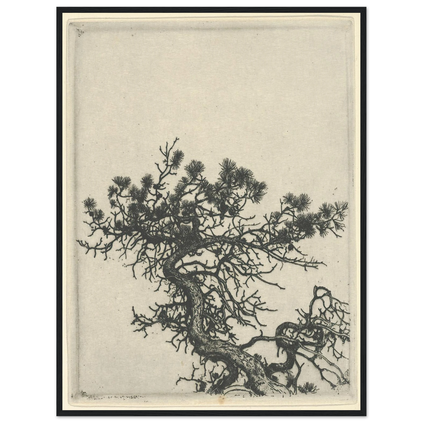 The Hunchback (1900-1925) Art Print | Ernest Haskell - Framed Poster - 30x40 cm / 12x16″ - Black frame