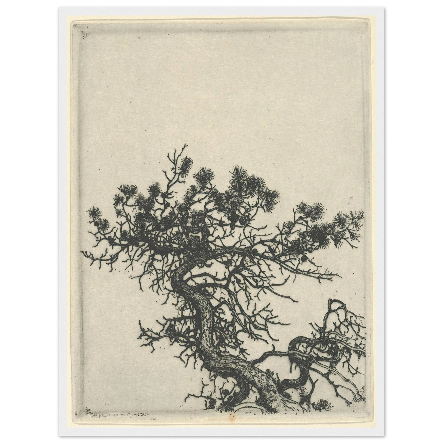 The Hunchback (1900-1925) Art Print | Ernest Haskell - Framed Poster - 30x40 cm / 12x16″ - Black frame