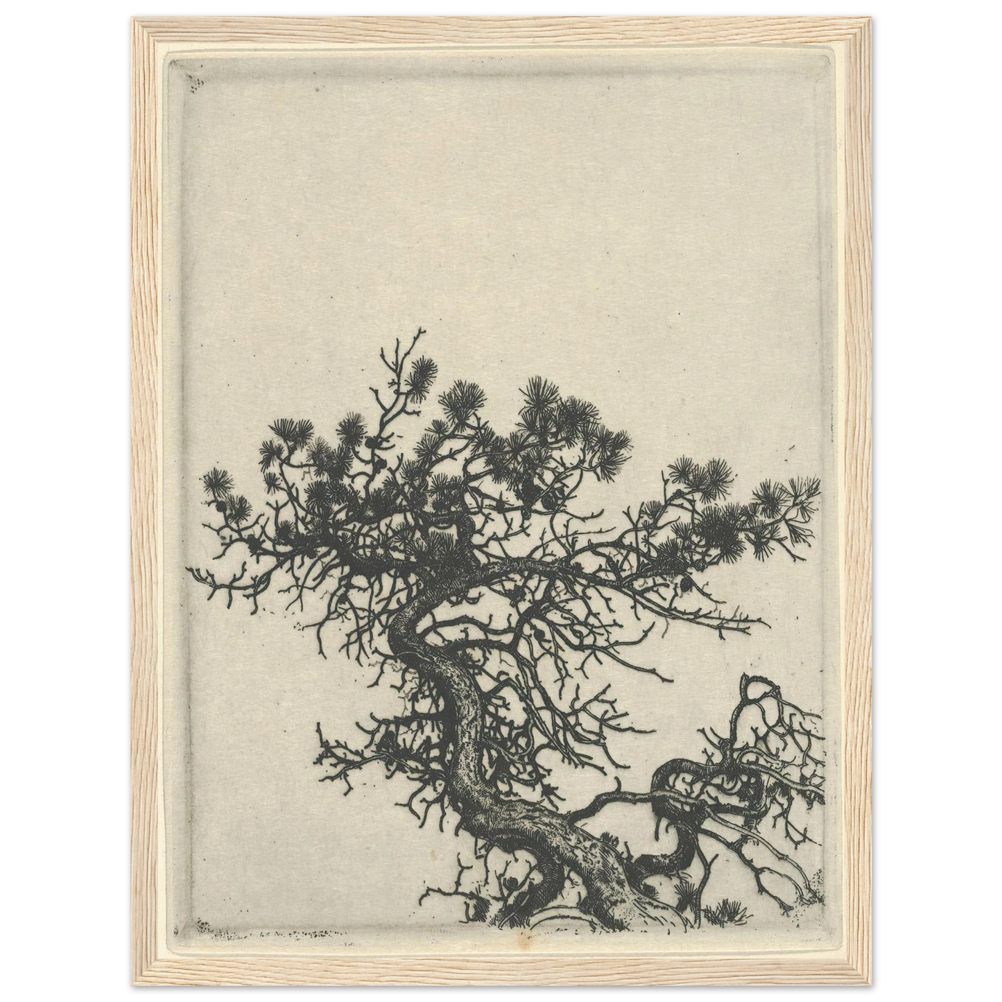 The Hunchback (1900-1925) Art Print | Ernest Haskell - Framed Poster - 30x40 cm / 12x16″ - Black frame