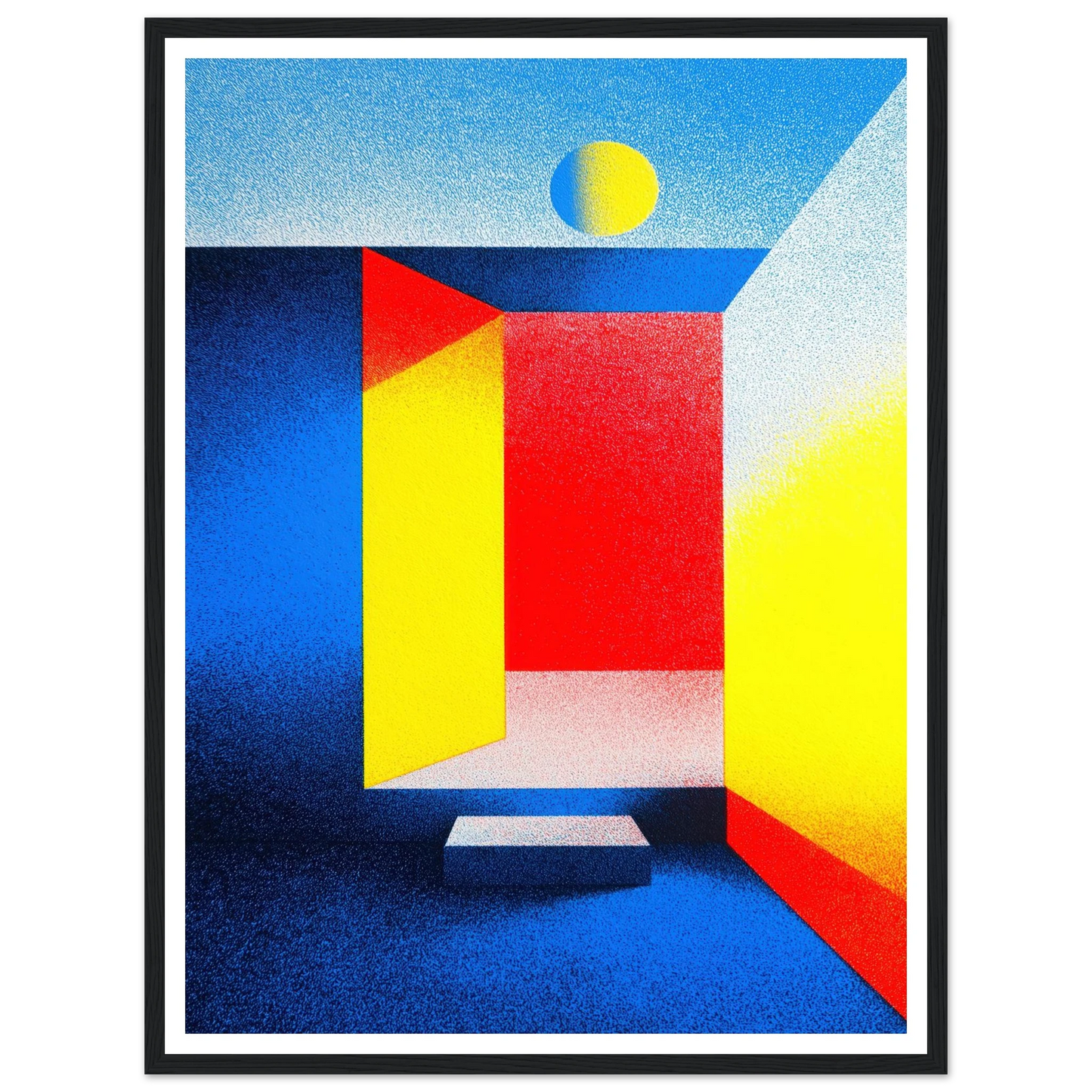 The Inner Gate - Framed Poster - 30x40 cm / 12x16″ - Black frame