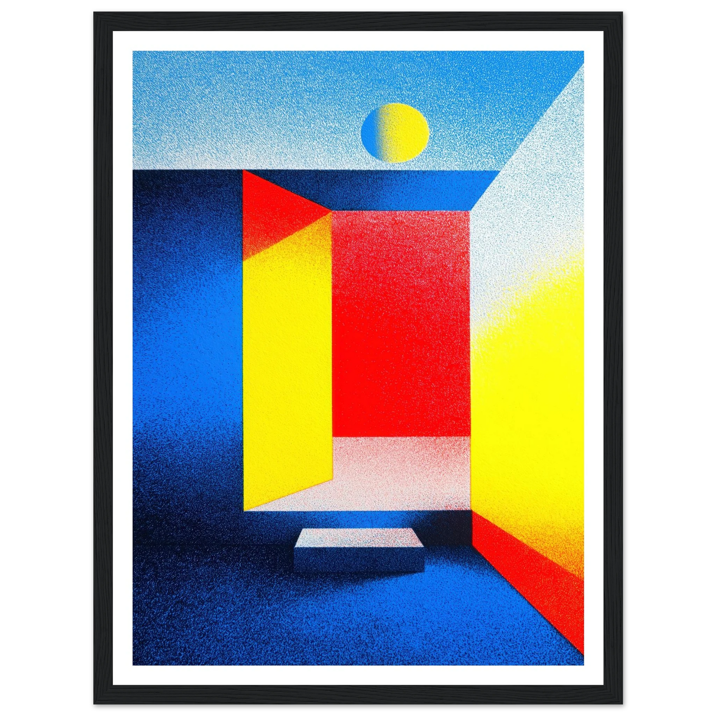 The Inner Gate - Framed Poster - 30x40 cm / 12x16″ - Black frame