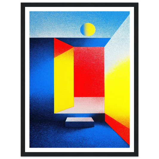 The Inner Gate - Framed Poster - 30x40 cm / 12x16″ - Black frame