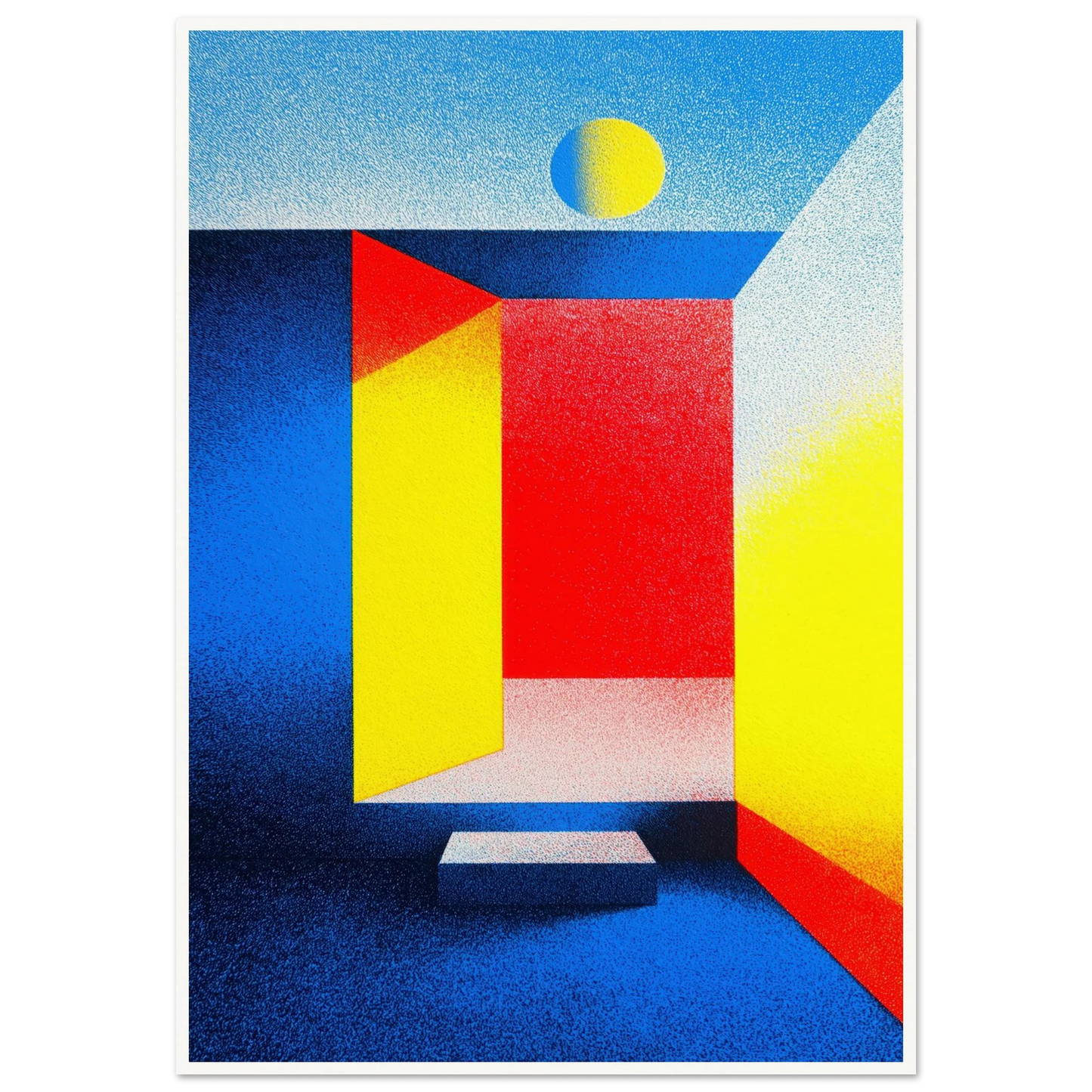 The Inner Gate - Framed Poster - 30x40 cm / 12x16″ - Black frame