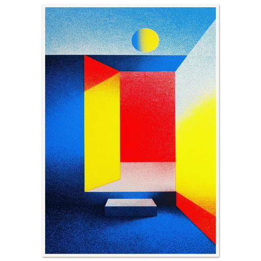 The Inner Gate - Framed Poster - 30x40 cm / 12x16″ - Black frame