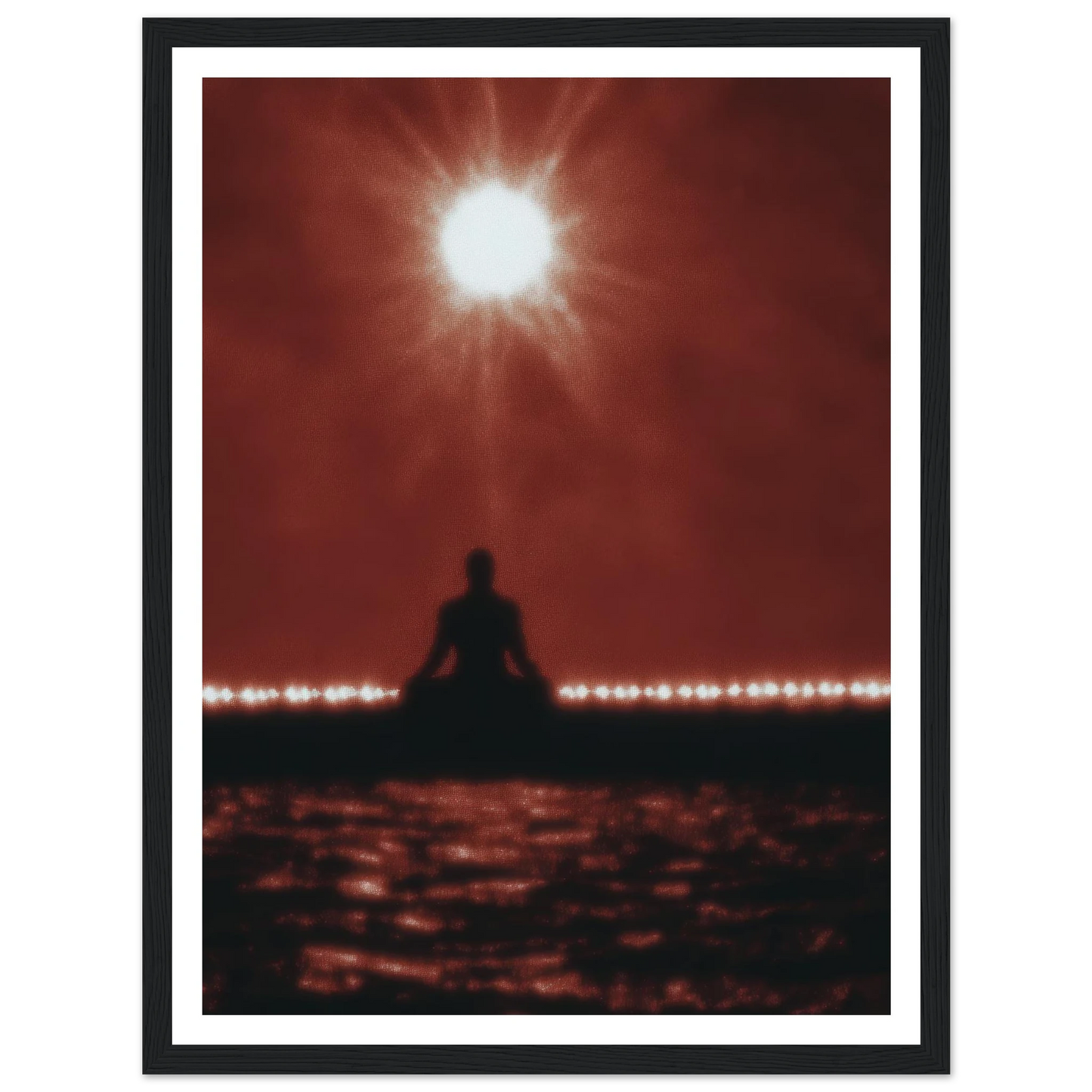 The Keeper’s Eye - Framed Poster - 30x40 cm / 12x16″ - Black frame