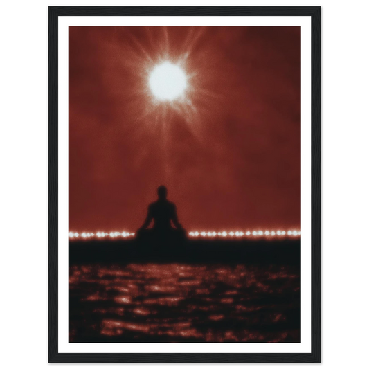The Keeper’s Eye - Framed Poster - 30x40 cm / 12x16″ - Black frame