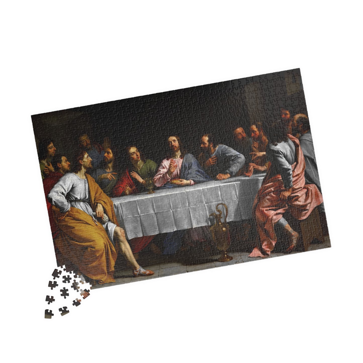 The Last Supper Puzzle | Philippe De Champaigne - - 1014 pcs (Horizontal) - 