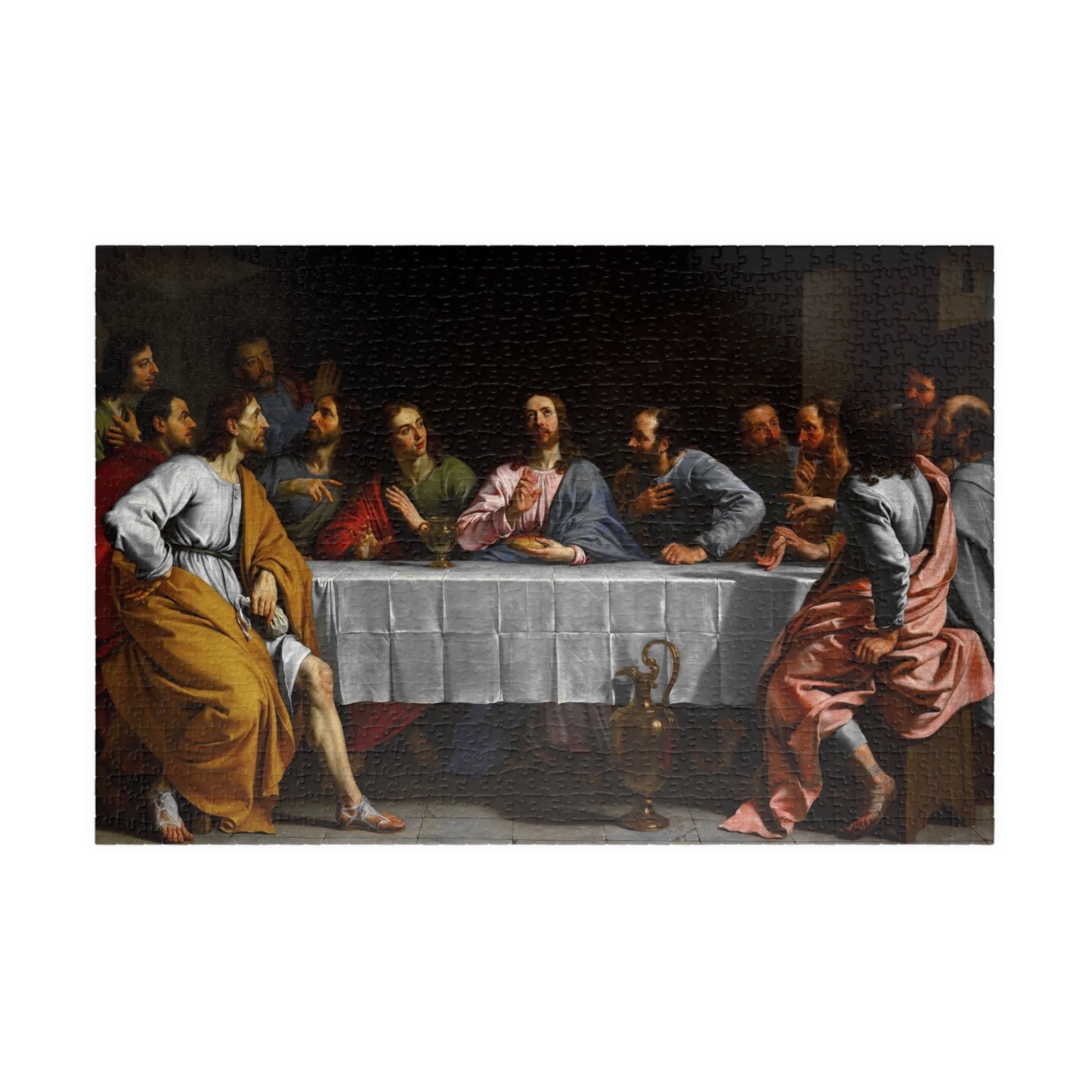 The Last Supper Puzzle | Philippe De Champaigne - - 1014 pcs (Horizontal) - 