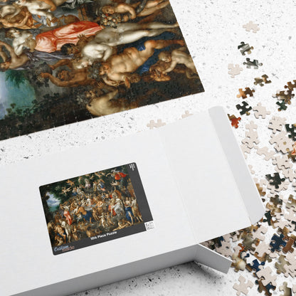 The Marriage of Peleos and Thetis Puzzle | Hendrik de Clerck - - 1014 pcs (Horizontal) - 