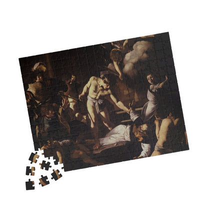 The Martyrdom of Saint Matthew Puzzle | Caravaggio - - 252 pcs (Horizontal) - 
