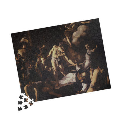The Martyrdom of Saint Matthew Puzzle | Caravaggio - - 252 pcs (Horizontal) - 