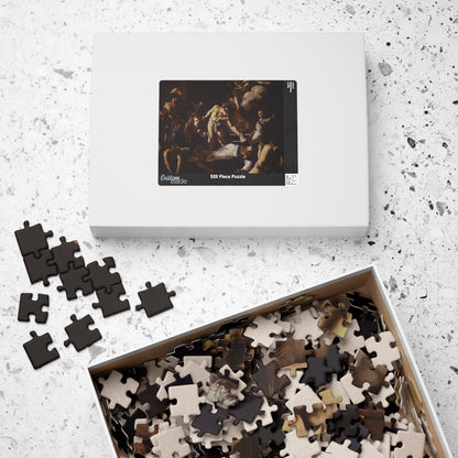 The Martyrdom of Saint Matthew Puzzle | Caravaggio - - 252 pcs (Horizontal) - 