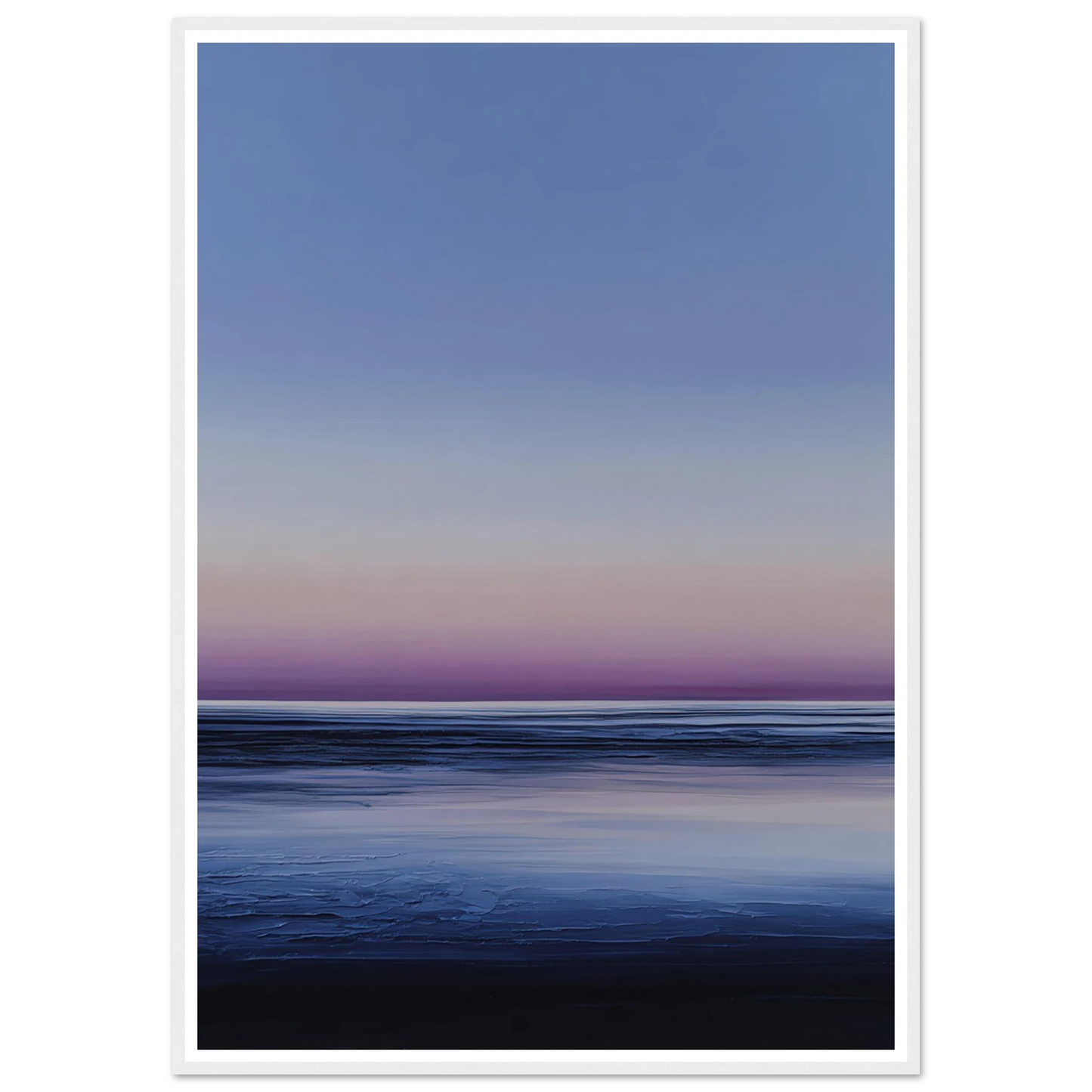 The Muted Return - Framed Poster - 30x40 cm / 12x16″ - Black frame