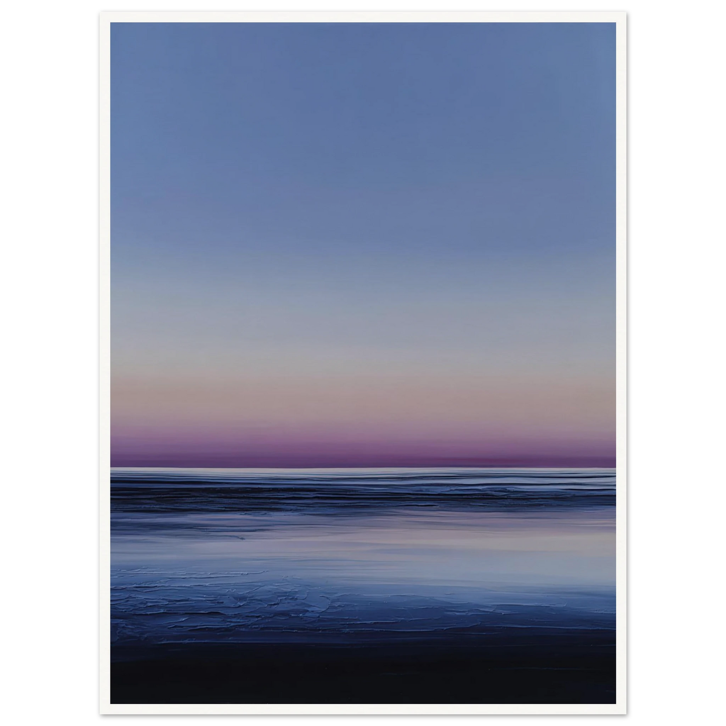 The Muted Return - Framed Poster - 30x40 cm / 12x16″ - Black frame