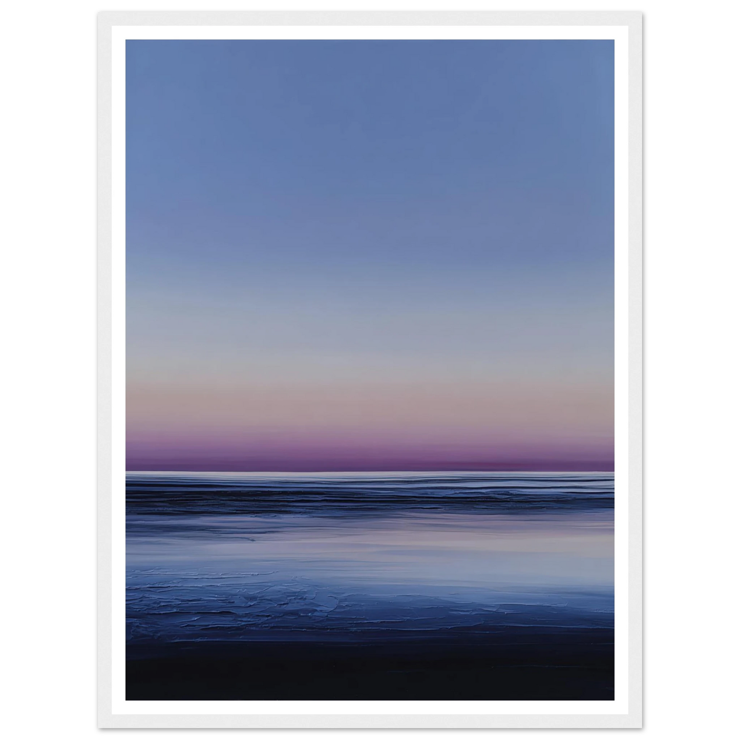 The Muted Return - Framed Poster - 30x40 cm / 12x16″ - Black frame